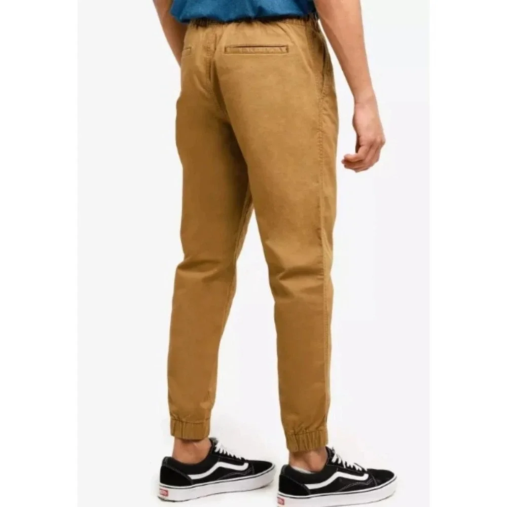 OLD NAVY Men's M Modern Jogger Pants Built-In‎ Flex Khaki Drawstring